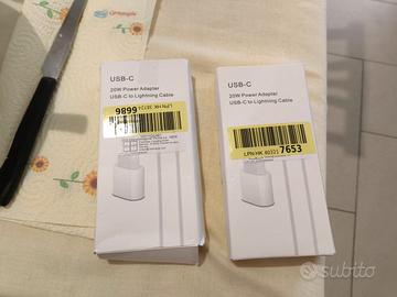 2Caricatori per IPhone,2 Pack Caricabatterie USB C