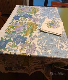 Tovaglia in cotone  fantasia vintage