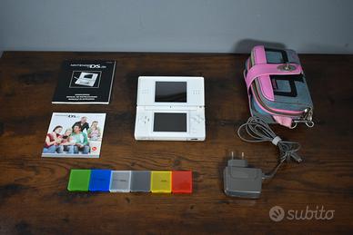 Nintendo DS Lite + Caricatore + 2 Pennini TESTATO