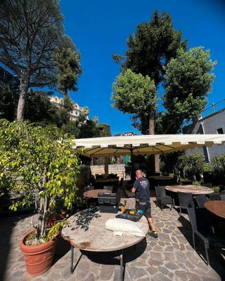 Ombrellone Gaggio mt 7 x 7