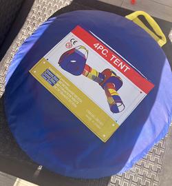 Tenda tunnel gioco bambini