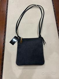 Borsa antiscippo Borbonese in agnello Nero