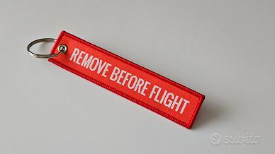 Portachiavi Remove Before Flight 