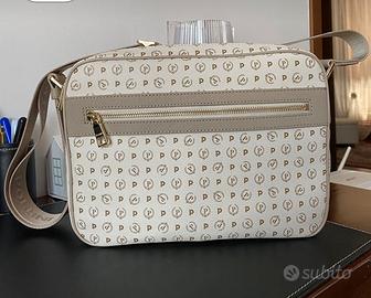 Borsa Pollini Heritage avorio