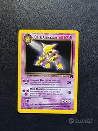 Dark Alakazam Exc+  Carte Pokemon Team Rocket 
