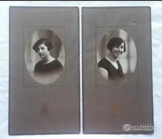 2 VECCHIE ANTICHE FOTO DEI PRIMI DEL '900  VINTAGE