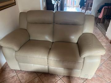 Divano PoltroneSofa vera pelle