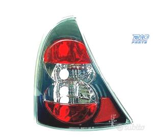 FANALI PER RENAULT CLIO 98-01 FONDO NERO