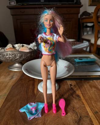 Barbie Dreamtopia Capelli arcobaleno +setvvestiti