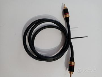 Cavo audio video RCA 1 mt