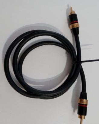 Cavo audio video RCA 1 mt