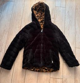 pelliccia double face bambina 