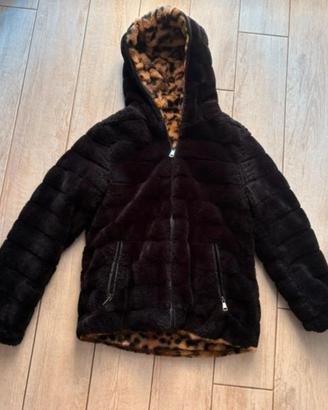pelliccia double face bambina 