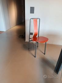 Sedie Irma di Achille Castiglioni x Zanotta  1970