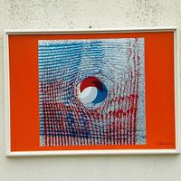 quadro geometrico vintage