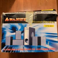 Sistema attivo 5.1 canali per effetto home cinema