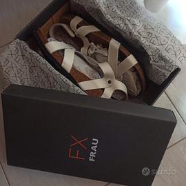 Sandali donna Frau FX bianco