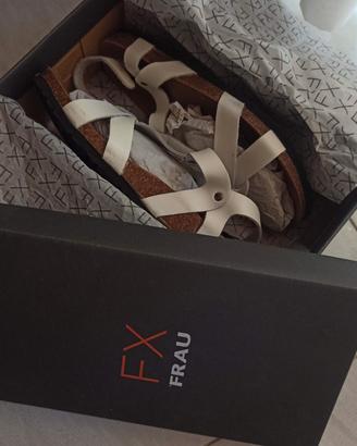 Sandali donna Frau FX bianco