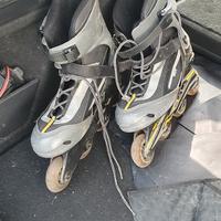 pattini a rotelle in linea usati numero 44/47