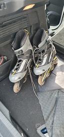 pattini a rotelle in linea usati numero 44/47