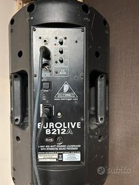 Casse amplificate Behringer 212A 400w
