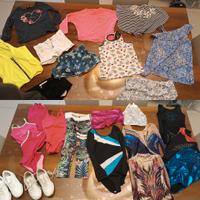 Lotto abbigliamento bambina 4‑8 anni 