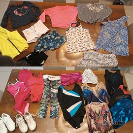 Lotto abbigliamento bambina 4‑8 anni 