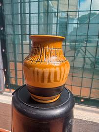 Raro Vaso Brutalista Faenza – Ceramica Graffita