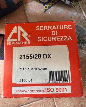 Serratura 2255/28 dx