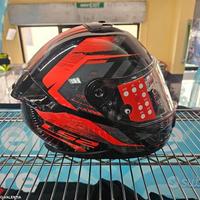 Casco integrale ls2 stream II FF808 fury black red