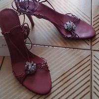 Sandali Zara con decoro pietre colorate