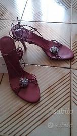 Sandali Zara con decoro pietre colorate