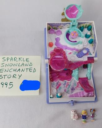 Polly pocket sparkle snowland, e altri set
