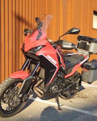 MOTO MORINI X CAPE 650 DEL 2024 PERFETTA FULL OPT