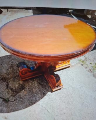 tavolo rotondo allungabile 