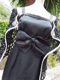 Black ceremony outfit abito tubino nero cerimonia