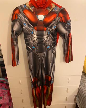 Vestito costume carnevale Iron man