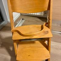 Stokke Tripp Trapp originale in legno + Baby Set