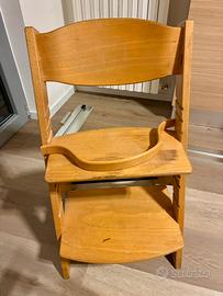 Stokke Tripp Trapp originale in legno + Baby Set