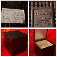 lampada cubo luce anni 70