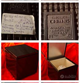 lampada cubo luce anni 70