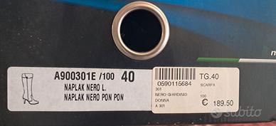 stiali donna nerogiardini n.40