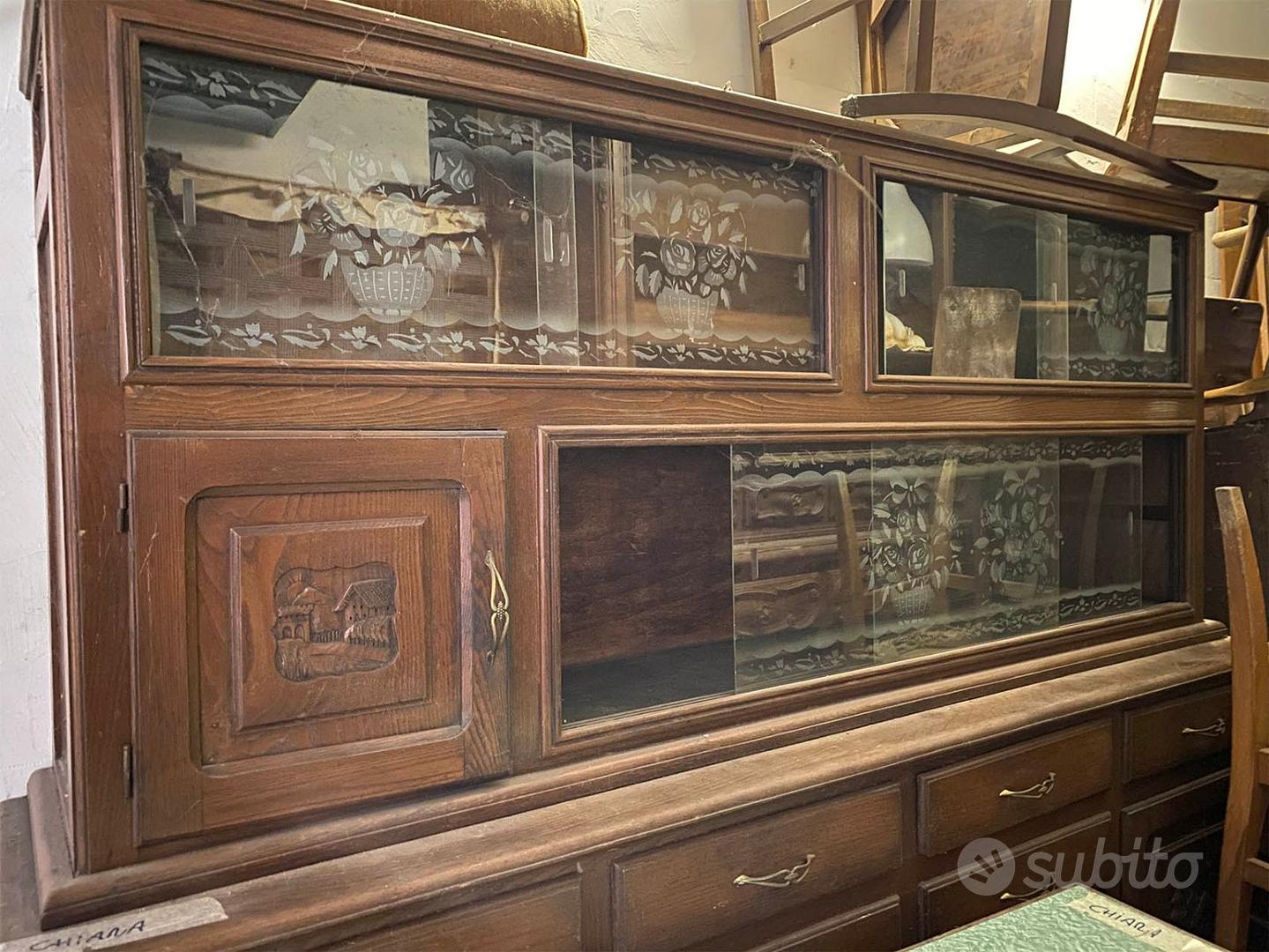 credenza liberty primi 900 scorrevoli Arredamento e