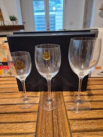 Set 36 bicchieri in cristallo Fuchsia