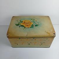 Scatola latta vintage decorata Groder anni 50 70