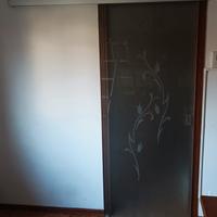 porta scorrevole esterno muro