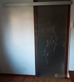porta scorrevole esterno muro