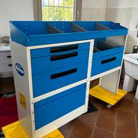 Scaffalatura allestimento da furgone scaffale