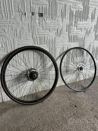 Cerchi bici da corsa in alluminio