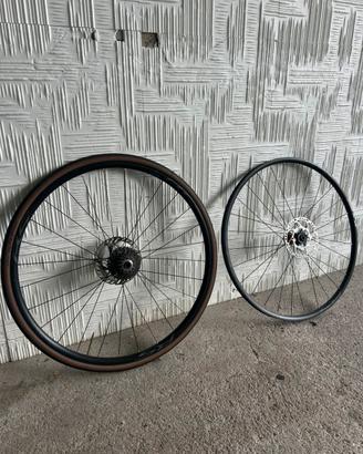 Cerchi bici da corsa in alluminio